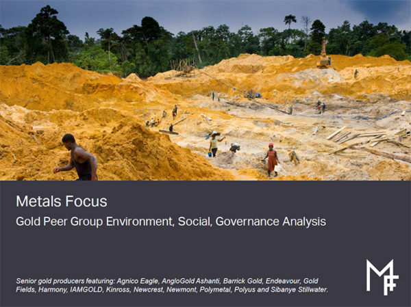 Gold Peer Group ESG Analysis