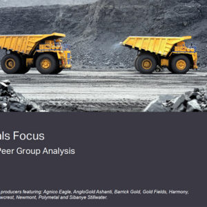 Gold Peer Group Analysis