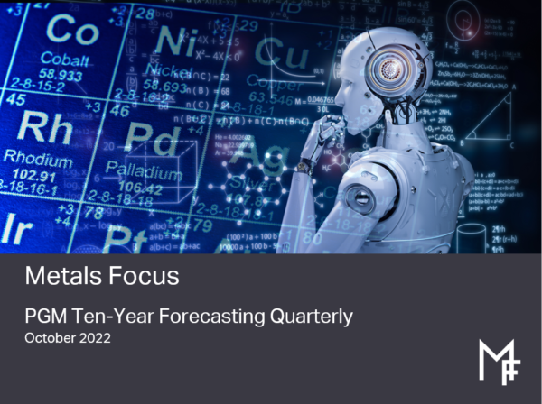 PGM Ten-Year Annual Forecast